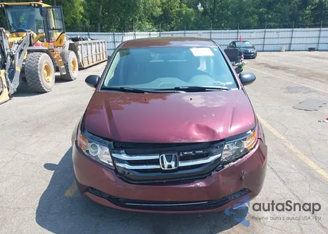 2016 Honda Odyssey Lx z USA, uszkodzony, nr VIN 5FNRL5H20GB096970